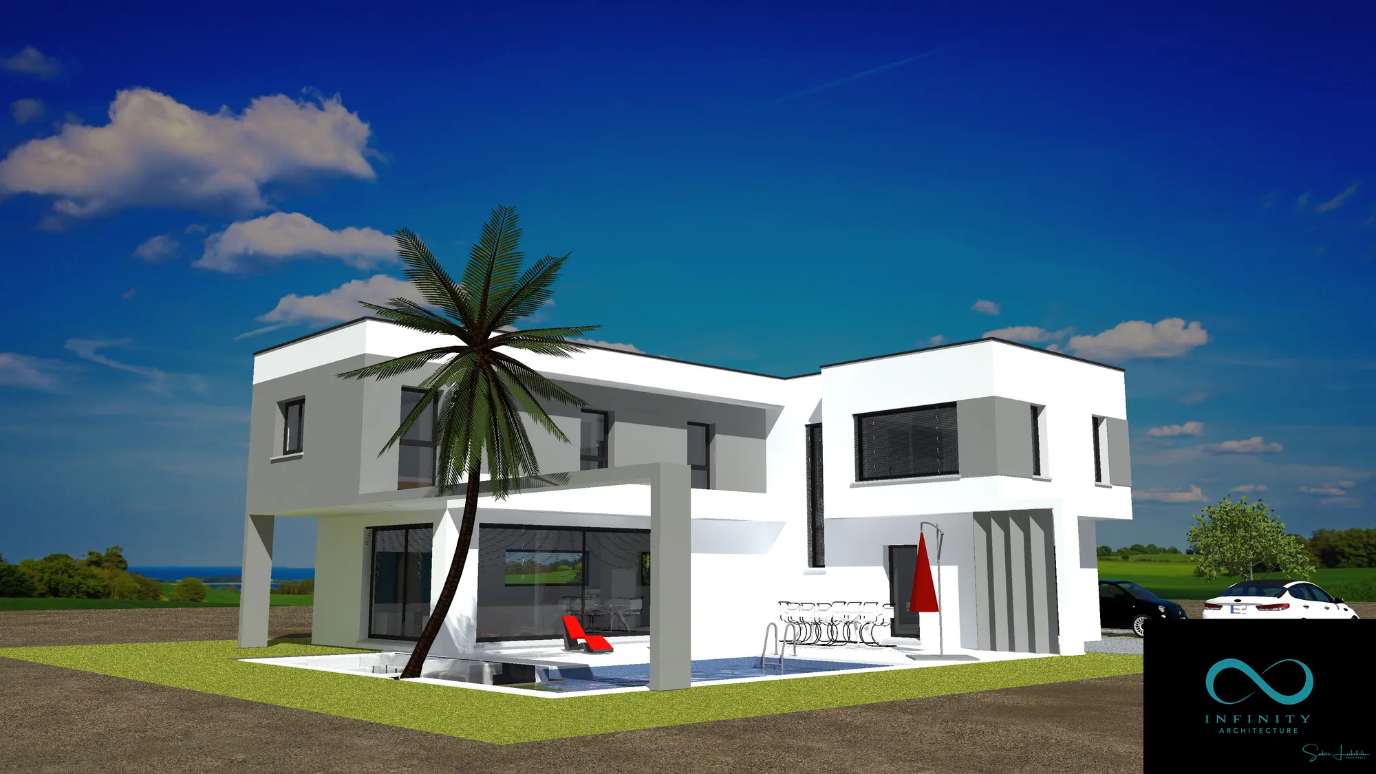 VILLA CONTEMPORAINE 2, Alsace · Infinity Architecture