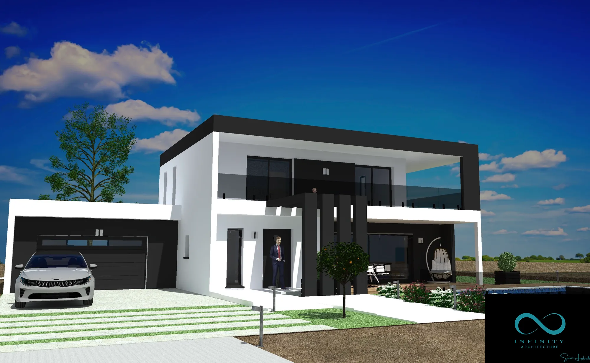 VILLA CONTEMPORAINE 3, Haut-Rhin · Infinity Architecture